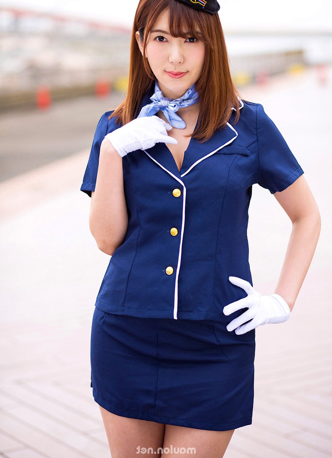 Nữ tiếp viên hàng không Yui Hatano (24 Pic) | MauLon.Xyz